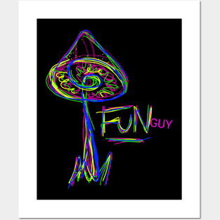 Fun guy Posters and Art